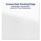 Avery 10-Tab "3" 11 in. x 8.5 in. Allstate Style Preprinted Legal Exhibit Side Tab Index Dividers - White (25/Pack)